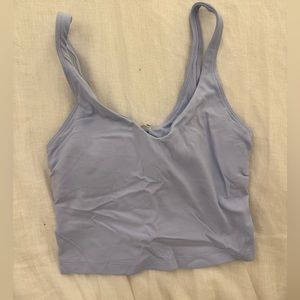 baby blue lululemon align tank top